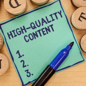 Create High-Quality Content